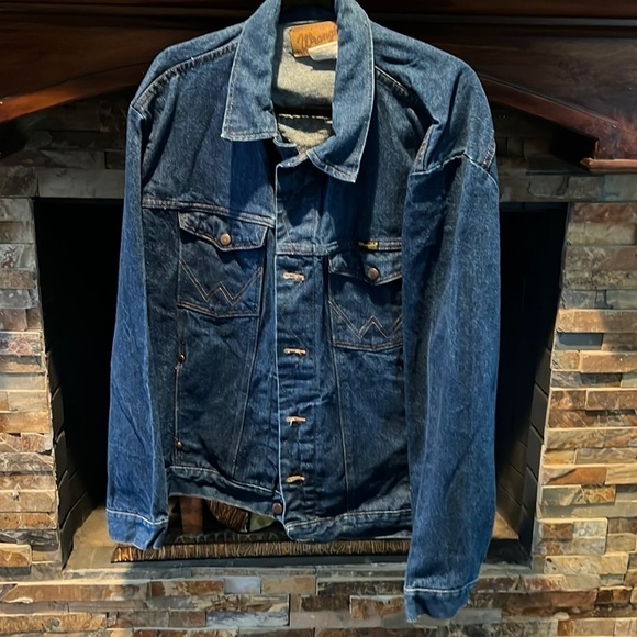 HEAVY Unlined Denim Jacket - Picture 1 of 8